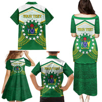 Personalised Cook Islands Ra o te Ui Ariki Family Matching Puletasi and Hawaiian Shirt Polynesian Pattern LT05 - Polynesian Pride