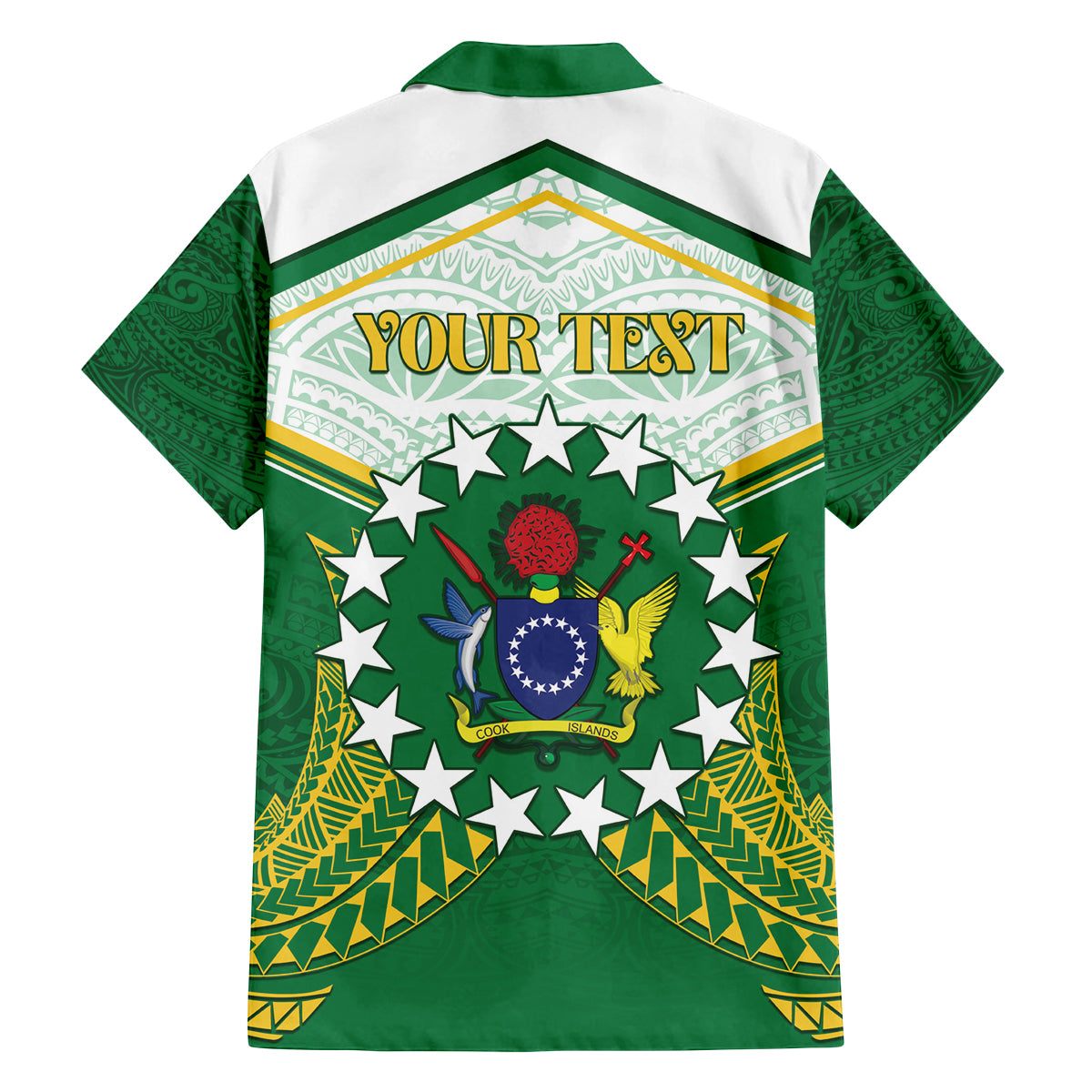 Personalised Cook Islands Ra o te Ui Ariki Family Matching Puletasi and Hawaiian Shirt Polynesian Pattern LT05 - Polynesian Pride
