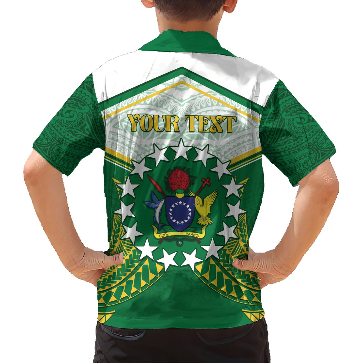 Personalised Cook Islands Ra o te Ui Ariki Hawaiian Shirt Polynesian Pattern LT05 - Polynesian Pride