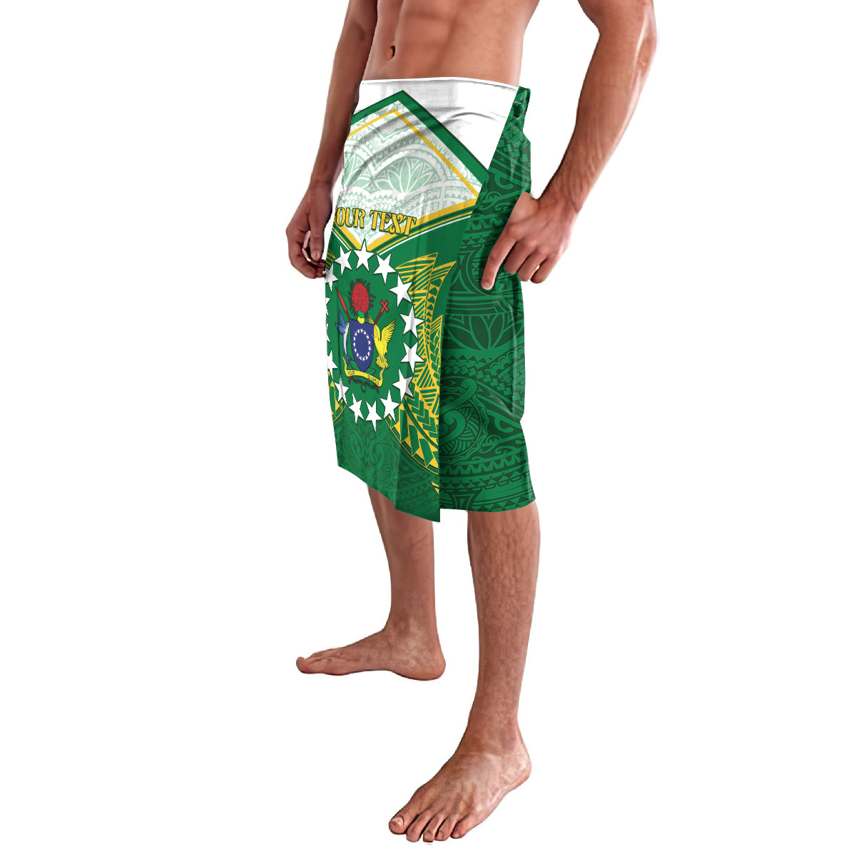 Personalised Cook Islands Ra o te Ui Ariki Lavalava Polynesian Pattern LT05 - Polynesian Pride
