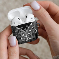 Black Philippines Sun Star AirPods Case Igorot Tribal Inspiration LT05 - Polynesian Pride