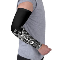 Black Philippines Sun Star Arm Sleeves Igorot Tribal Inspiration LT05 - Polynesian Pride