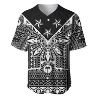 Black Philippines Sun Star Baseball Jersey Igorot Tribal Inspiration LT05 Black - Polynesian Pride