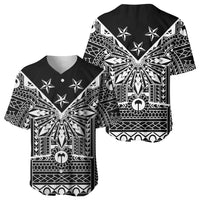 Black Philippines Sun Star Baseball Jersey Igorot Tribal Inspiration LT05 - Polynesian Pride