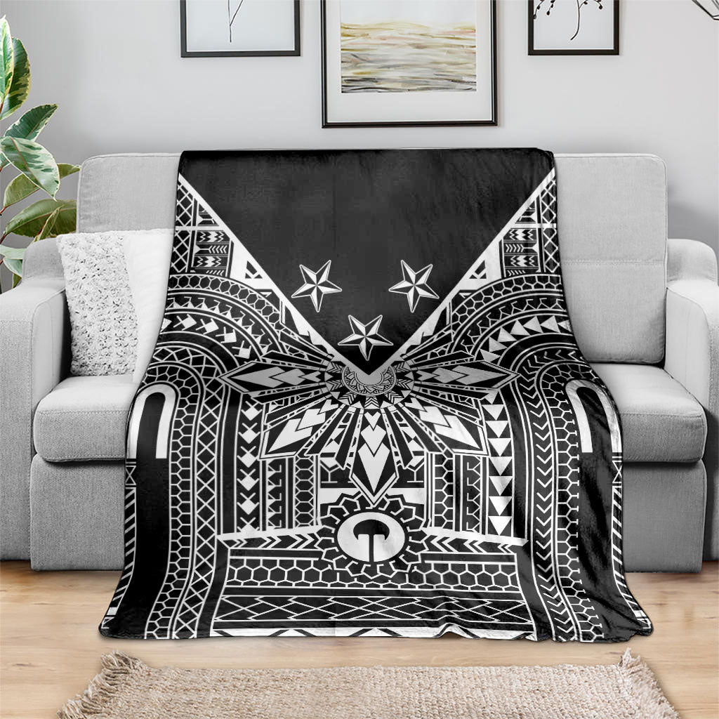 Black Philippines Sun Star Blanket Igorot Tribal Inspiration LT05 - Polynesian Pride