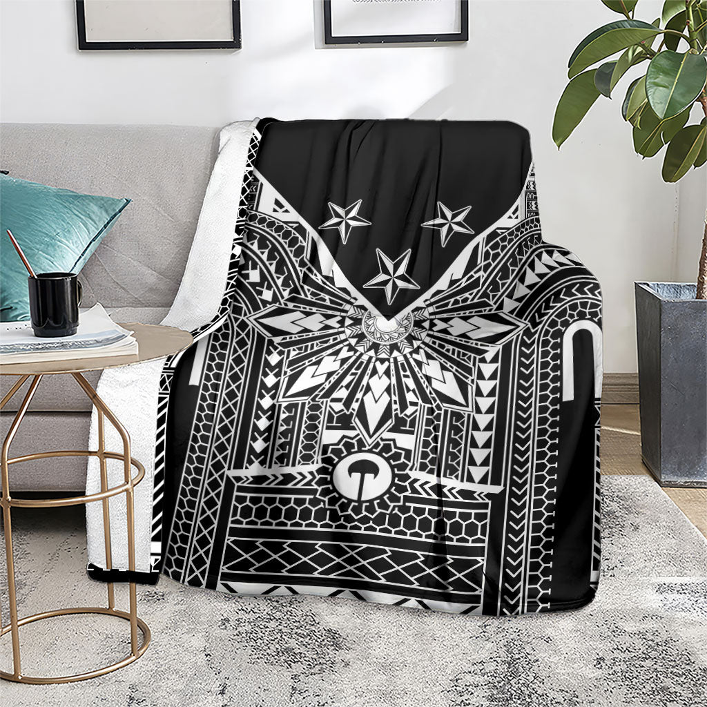 Black Philippines Sun Star Blanket Igorot Tribal Inspiration LT05 - Polynesian Pride