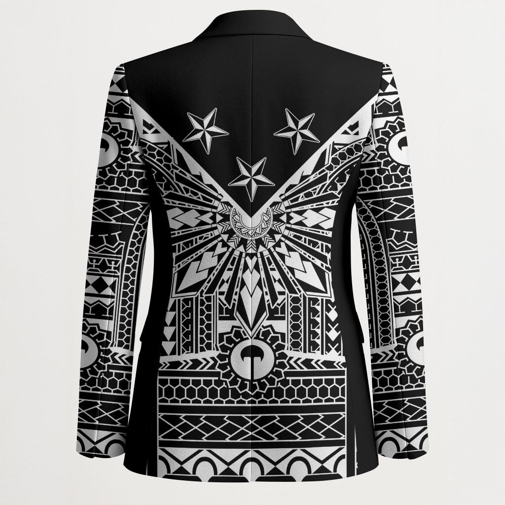 Black Philippines Sun Star Blazer Igorot Tribal Inspiration