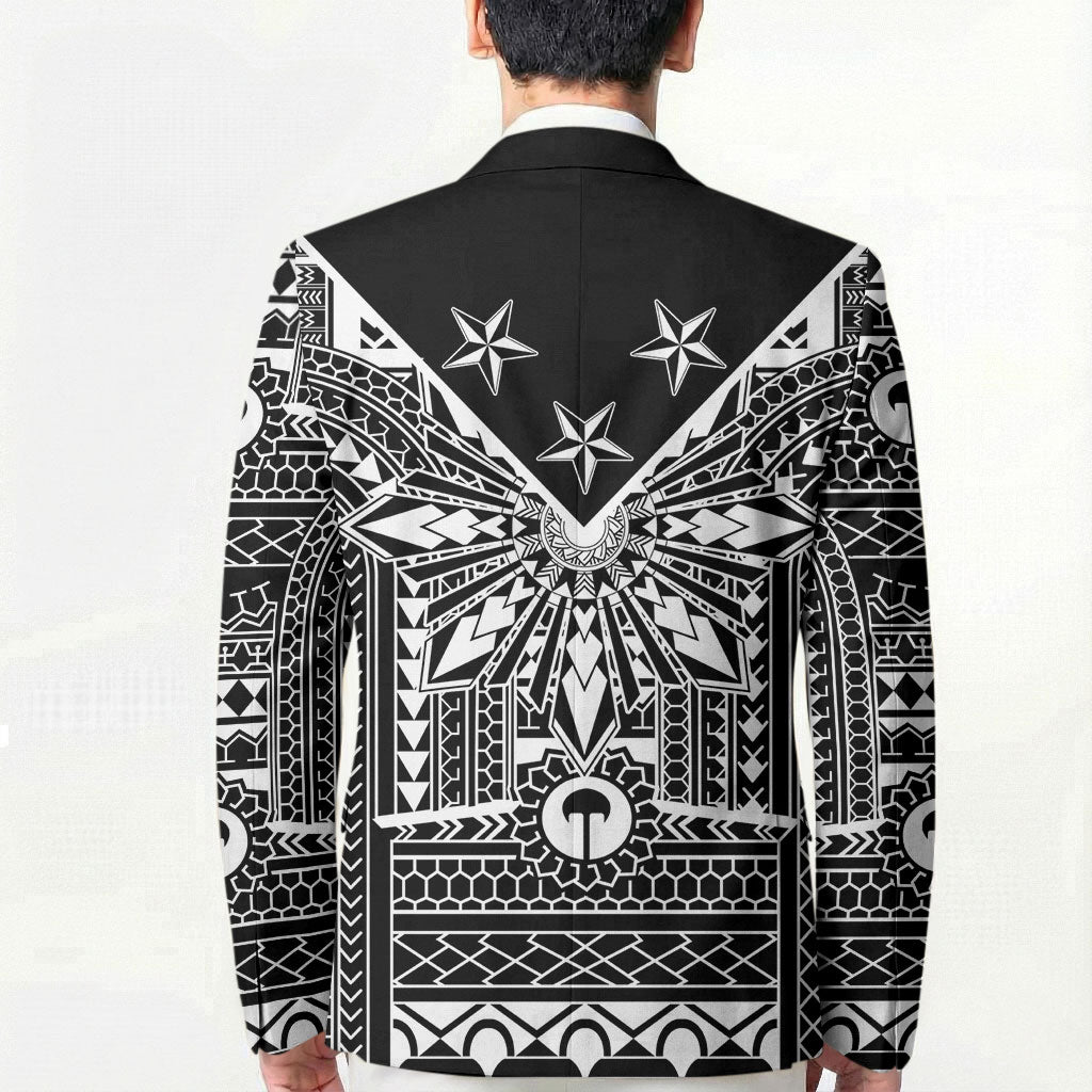 Black Philippines Sun Star Blazer Igorot Tribal Inspiration