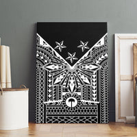 Black Philippines Sun Star Canvas Wall Art Igorot Tribal Inspiration LT05 - Polynesian Pride