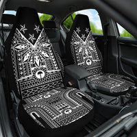 Black Philippines Sun Star Car Seat Cover Igorot Tribal Inspiration LT05 One Size Black - Polynesian Pride