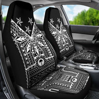 Black Philippines Sun Star Car Seat Cover Igorot Tribal Inspiration LT05 - Polynesian Pride