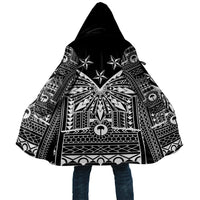 Black Philippines Sun Star Cloak Igorot Tribal Inspiration LT05 Unisex Black - Polynesian Pride
