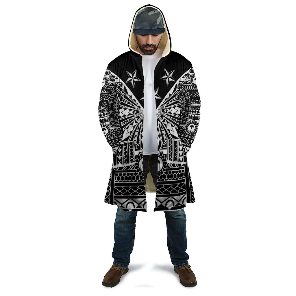 Black Philippines Sun Star Cloak Igorot Tribal Inspiration LT05 - Polynesian Pride