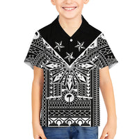 Black Philippines Sun Star Family Matching Summer Maxi Dress and Hawaiian Shirt Igorot Tribal Inspiration