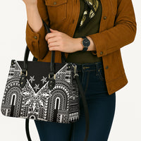 Black Philippines Sun Star Leather Bag Igorot Tribal Inspiration LT05 - Polynesian Pride