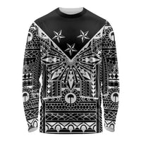 Black Philippines Sun Star Long Sleeve Shirt Igorot Tribal Inspiration LT05 Unisex Black - Polynesian Pride