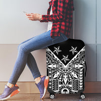 Black Philippines Sun Star Luggage Cover Igorot Tribal Inspiration