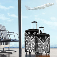 Black Philippines Sun Star Luggage Cover Igorot Tribal Inspiration