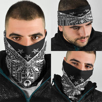 Black Philippines Sun Star Neck Gaiter Igorot Tribal Inspiration