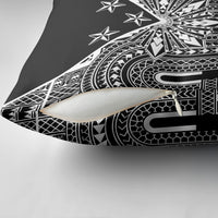Black Philippines Sun Star Pillow Cover Igorot Tribal Inspiration LT05 - Polynesian Pride
