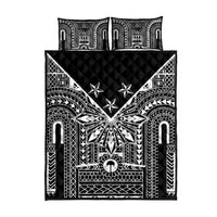 Black Philippines Sun Star Quilt Bed Set Igorot Tribal Inspiration LT05 - Polynesian Pride