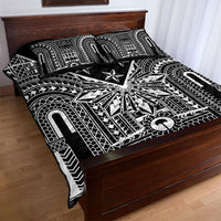 Black Philippines Sun Star Quilt Bed Set Igorot Tribal Inspiration LT05 - Polynesian Pride