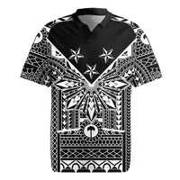 Black Philippines Sun Star Rugby Jersey Igorot Tribal Inspiration LT05 Black - Polynesian Pride