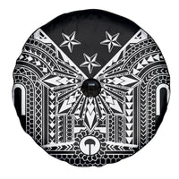 Black Philippines Sun Star Spare Tire Cover Igorot Tribal Inspiration LT05 - Polynesian Pride
