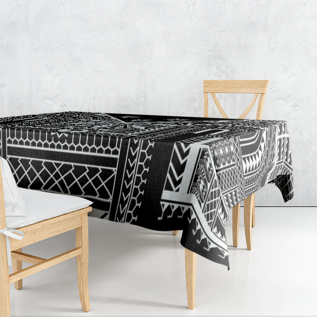Black Philippines Sun Star Tablecloth Igorot Tribal Inspiration LT05 - Polynesian Pride