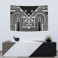 Black Philippines Sun Star Tapestry Igorot Tribal Inspiration LT05 - Polynesian Pride