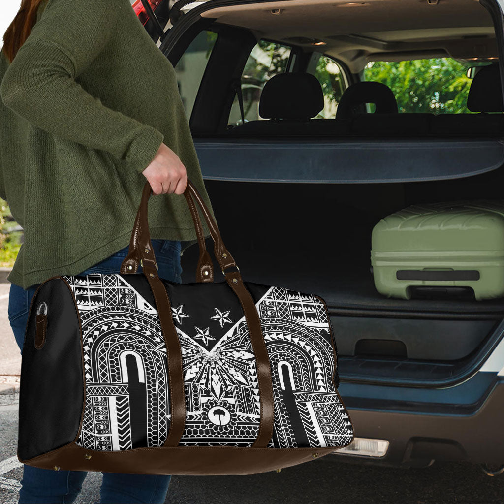 Black Philippines Sun Star Travel Bag Igorot Tribal Inspiration LT05 - Polynesian Pride