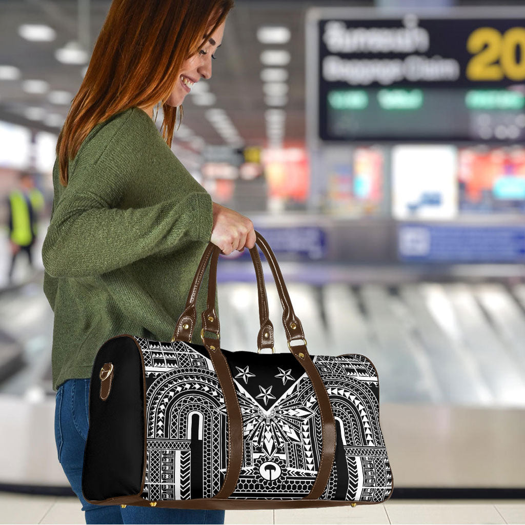 Black Philippines Sun Star Travel Bag Igorot Tribal Inspiration LT05 - Polynesian Pride