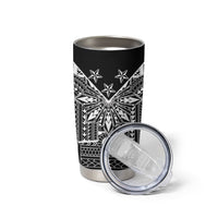 Black Philippines Sun Star Tumbler Cup Igorot Tribal Inspiration