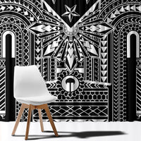 Black Philippines Sun Star Window Curtain Igorot Tribal Inspiration