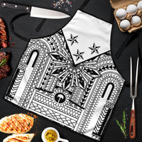 White Philippines Sun Star Apron Igorot Tribal Inspiration LT05 White - Polynesian Pride