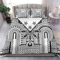 White Philippines Sun Star Bedding Set Igorot Tribal Inspiration LT05 - Polynesian Pride