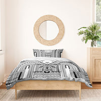White Philippines Sun Star Bedding Set Igorot Tribal Inspiration LT05 - Polynesian Pride