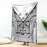 White Philippines Sun Star Blanket Igorot Tribal Inspiration LT05 - Polynesian Pride
