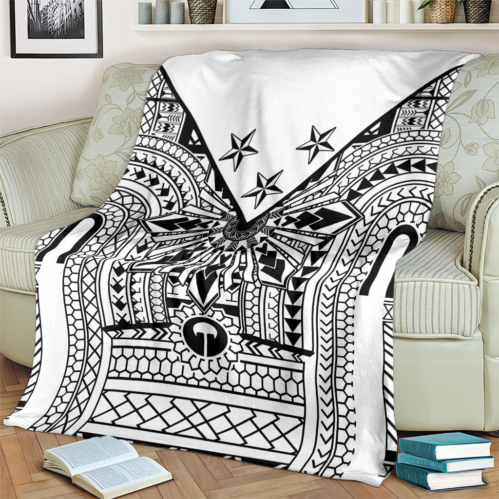 White Philippines Sun Star Blanket Igorot Tribal Inspiration LT05 - Polynesian Pride