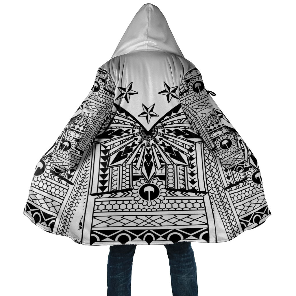 White Philippines Sun Star Cloak Igorot Tribal Inspiration