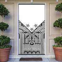 White Philippines Sun Star Door Cover Igorot Tribal Inspiration