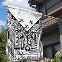 White Philippines Sun Star Garden Flag Igorot Tribal Inspiration LT05 - Polynesian Pride