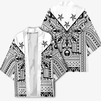 White Philippines Sun Star Kimono Igorot Tribal Inspiration LT05 - Polynesian Pride