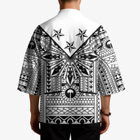 White Philippines Sun Star Kimono Igorot Tribal Inspiration LT05 - Polynesian Pride