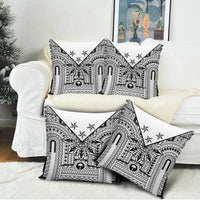 White Philippines Sun Star Pillow Cover Igorot Tribal Inspiration LT05 - Polynesian Pride