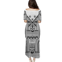 White Philippines Sun Star Puletasi Igorot Tribal Inspiration LT05 - Polynesian Pride