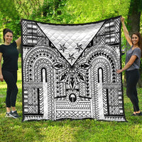 White Philippines Sun Star Quilt Igorot Tribal Inspiration LT05 - Polynesian Pride