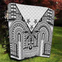 White Philippines Sun Star Quilt Igorot Tribal Inspiration LT05 - Polynesian Pride