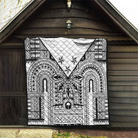 White Philippines Sun Star Quilt Igorot Tribal Inspiration LT05 - Polynesian Pride