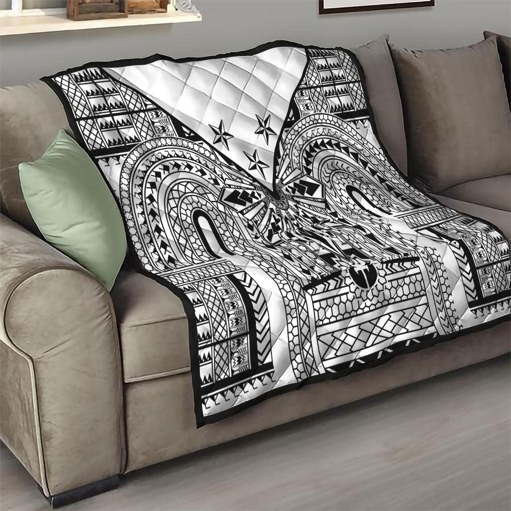 White Philippines Sun Star Quilt Igorot Tribal Inspiration LT05 - Polynesian Pride